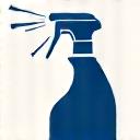 Spray Bottle and Cleaning Icon